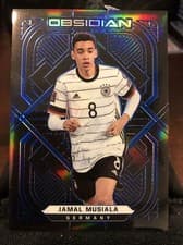 Jamal Musiala 2021 Panini Obsidian card