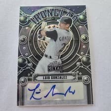 Luis Gonzalez 2024 Leaf Metal Ironclad card