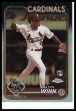 Masyn Winn 2024 Topps Chrome card