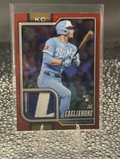 Jac Caglianone 2026 Topps Real One Relics card