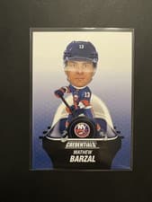 2024-25 Upper Deck Credentials Arena Giveaways - Bobbleheads Mathew Barzal #BH-MB card