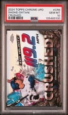 2024 Topps Chrome Update Crushed! Shohei Ohtani #CR-6 card