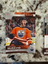 Connor McDavid 2019 Topps Now NHL Stickers card
