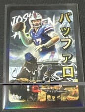 2025 Topps Chrome Kaiju Josh Allen #KAI-7 card
