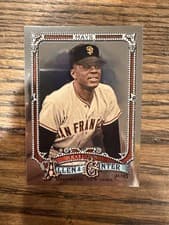 2025 Topps Allen & Ginter Chrome Willie Mays #30 card