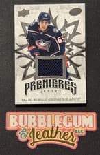 2024-25 Upper Deck Ice Ice Premieres Jersey Luca Del Bel Belluz #IPJ-22 card