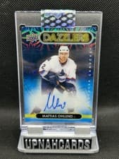 2024-25 Upper Deck Clear Cut 2021-22 UD Dazzlers Mattias Ohlund #DA-OH card