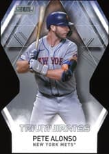 2021 Stadium Club Triumvirates Pete Alonso #T-8