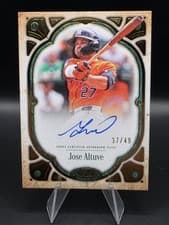 2026 Topps Tier One Tier One Autographs Jose Altuve #T1A-JA card