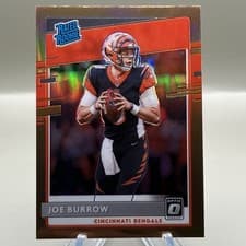 Joe Burrow 2020 Panini Donruss Optic card
