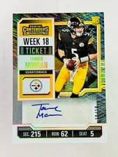 2024 2023 Panini Contenders Tanner Morgan #280