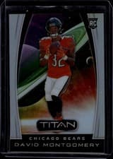 David Montgomery 2019 Panini Chronicles Titan card