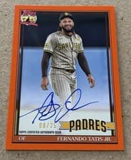 2026 Topps 1991 Topps Autographs Fernando Tatis Jr. #91A-FTJ card