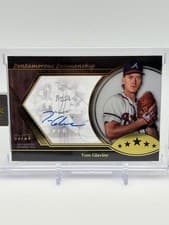 2025 Topps Five Star Pentamerous Penmanship Autographs Tom Glavine #PP-TG card