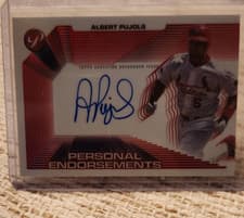 2025 Topps Pristine Personal Endorsements Autographs Albert Pujols #PPEA-AP card