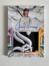 2025 Topps Inception Inception Autograph Jumbo Relic Hat Chase Meidroth #IAJH-CM card