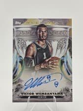 2024-25 Topps Inception Grail Chasing Signatures Victor Wembanyama #GCS-VW card