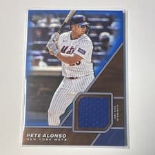 Pete Alonso 2026 Topps Major League Material Relics card