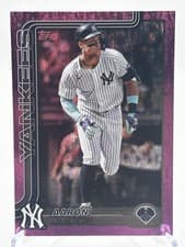 Aaron Judge 2025 Topps card
