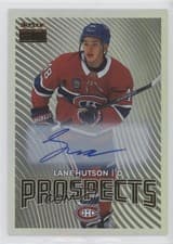 Lane Hutson 2024-25 Skybox Metal Universe Skybox Premium Prospects Auto card