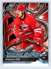 Sebastian Aho 2024 Upper Deck Young Guns Renewed Series 2 card