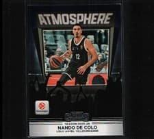 2025-26 Panini Contenders EuroLeague Atmosphere Nando De Colo #25 card