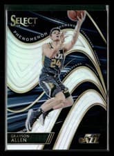 Grayson Allen 2018 Panini Select Phenomenon card