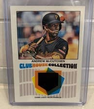 Andrew McCutchen 2026 Topps Heritage Clubhouse Collection Relics card
