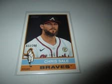 Chris Sale 2025 Topps Heritage card