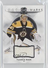 2024-25 Upper Deck The Cup Logomarks Tuukka Rask #LM-TR card