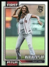 2026 Topps First Pitch Maria Taylor #FP-11 card