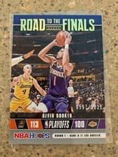 Devin Booker 2021 Panini Hoops Road to the Finals card