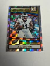 A.J. Brown 2025 Donruss Action All-Pros card