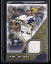 Christian Yelich 2026 Topps Major League Material Relics card