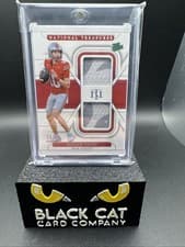 Julian Sayin 2025 Panini National Treasures Collegiate Combo Materials card