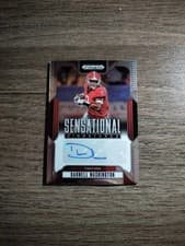 2025 Panini Prizm Draft Picks Sensational Signatures Darnell Washington #37 card