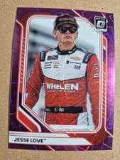 Jesse Love 2026 Panini Donruss NASCAR card