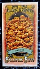 2024 Topps Allen & Ginter Ballpark Bites Mini Chorizo #BB-28 card