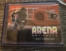 2024-25 Upper Deck Artifacts Arena Artifacts Orest Kindrachuk #AA-OK card