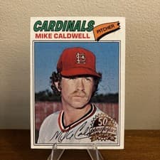 Mike Caldwell 2026 Topps Heritage 50th Anniversary Buybacks card