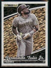 Fernando Tatis Jr. 2022 Topps Update Black Gold card