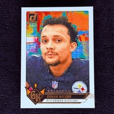 2024 Donruss Rookie Gridiron Kings Roman Wilson #15 card