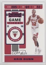 Kris Dunn 2019 Panini Contenders card