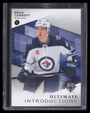 2024-25 Upper Deck Ultimate Collection Ultimate Introductions Brad Lambert #UI-BL card