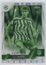 Pablo Barrios 2022 Topps Chrome UEFA Club Competitions card