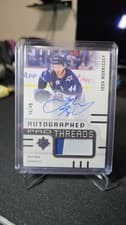 2024-25 Upper Deck Ultimate Collection Pro Threads Josh Morrissey #PT-JM card