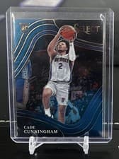 Cade Cunningham 2021 Panini Select card