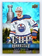 2025-26 Upper Deck Cup Quest Zach Hyman #CQ-14 card
