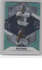 Racey McMath 2021 Panini Phoenix card