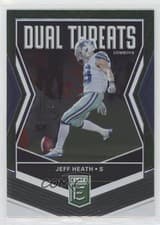 Jeff Heath 2019 Panini Donruss Elite Dual Threats card
